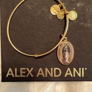 Alex and Ani Our Lady of Guadalupe bracelet